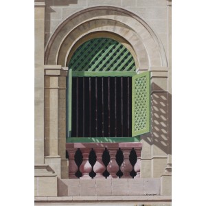 Akram Spaul, 24 x 36 inch, Oil on Canvas,  Realistic Painting, AC-AS-120